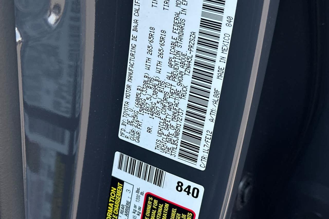 2025 Toyota Tacoma TRD Sport Roseville CA