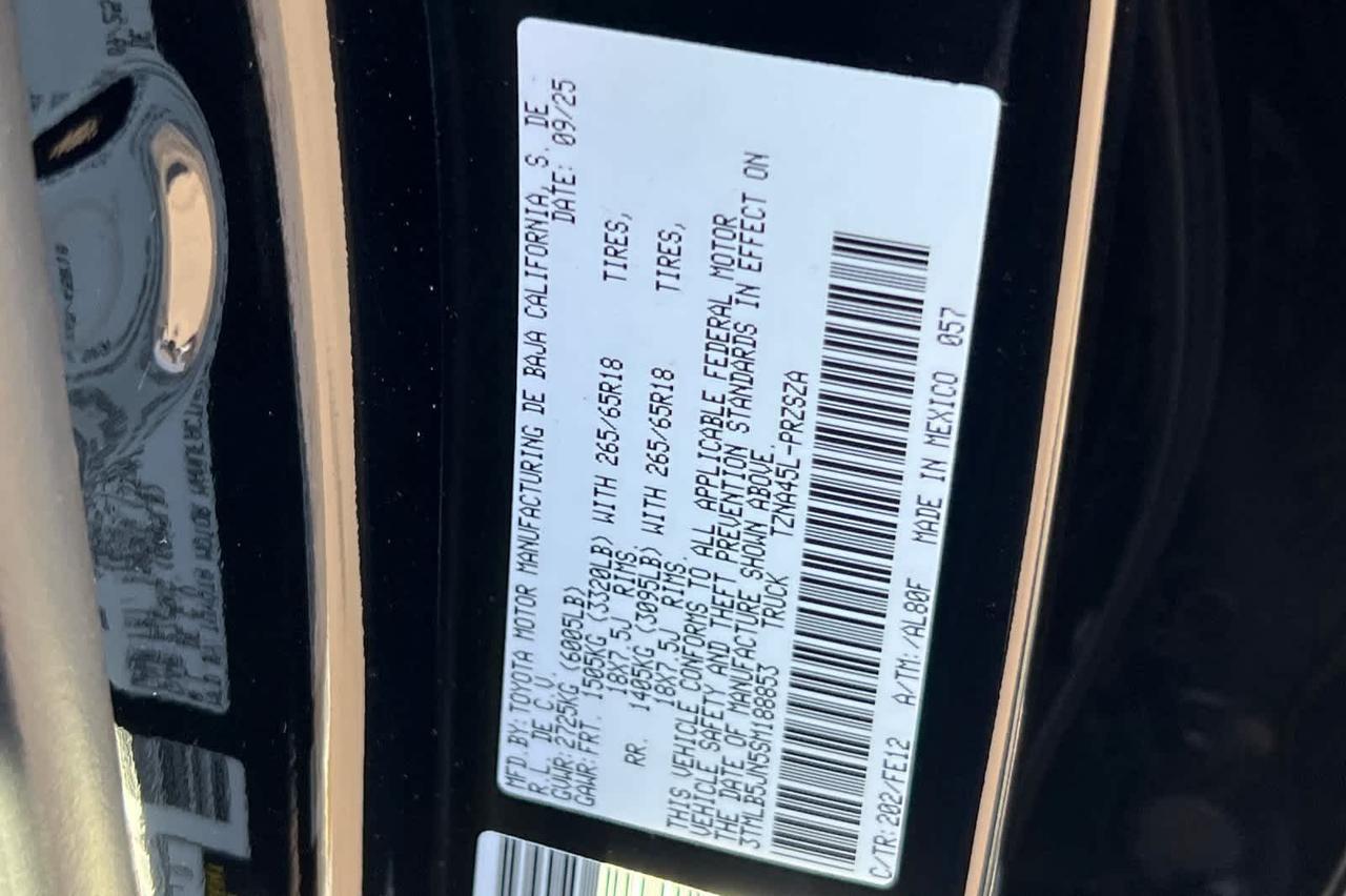 2025 Toyota Tacoma TRD Sport Roseville CA