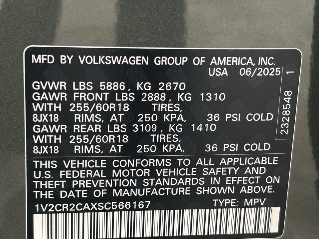 2025 Volkswagen Atlas 2.0T Peak Edition SE Tampa FL