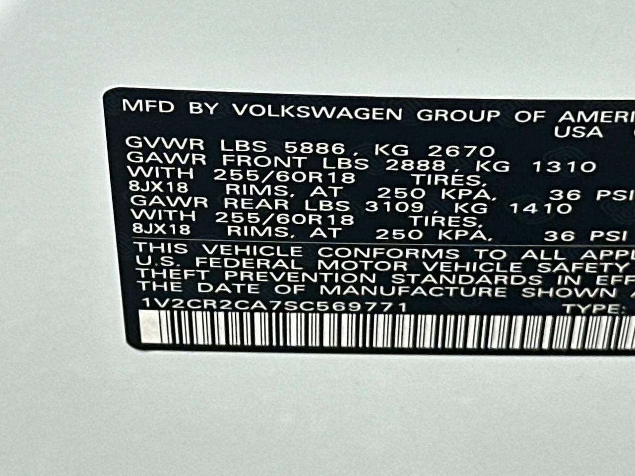 2025 Volkswagen Atlas 2.0T Peak Edition Woodbridge VA