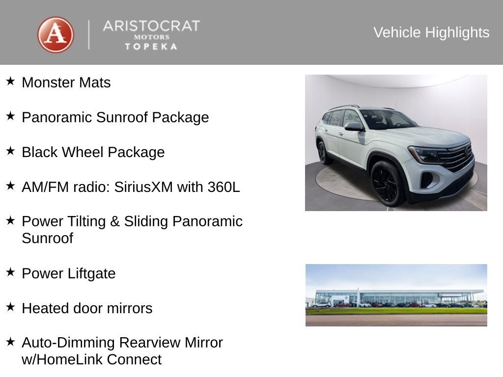 2025 Volkswagen Atlas 2.0T SE w/Technology