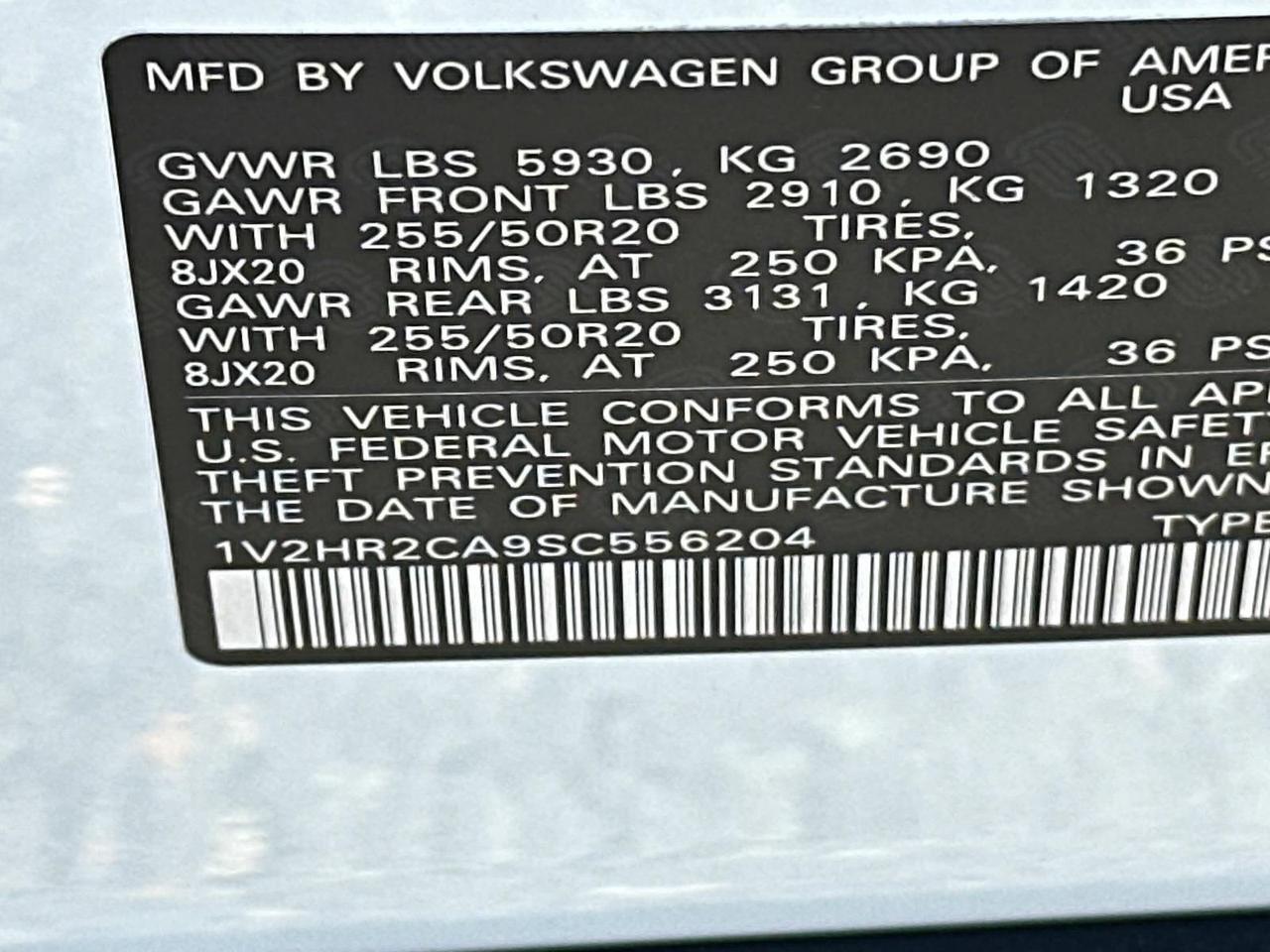 2025 Volkswagen Atlas 2.0T SE w/Technology Woodbridge VA