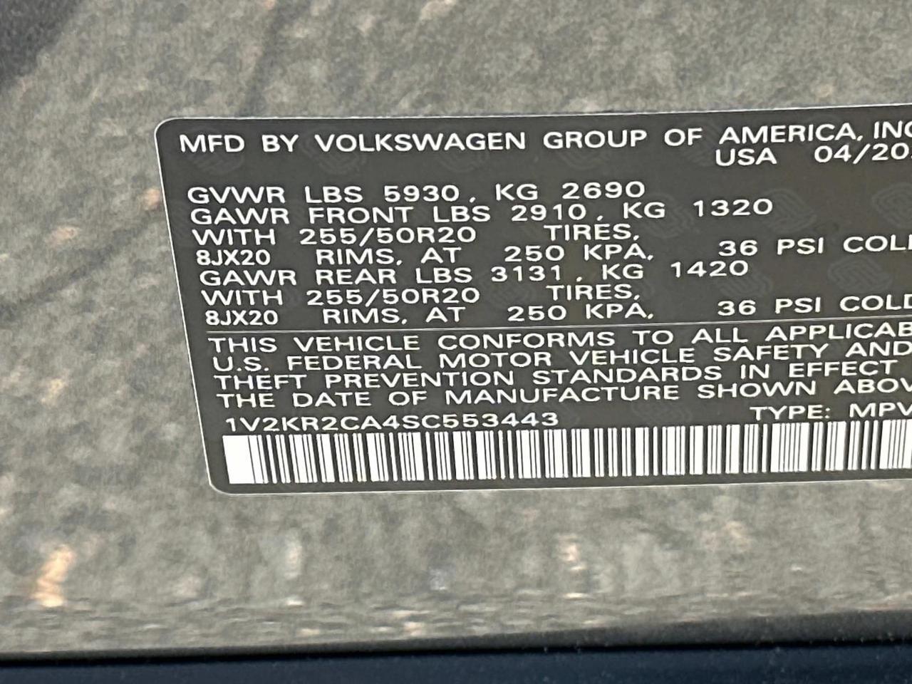 2025 Volkswagen Atlas 2.0T SE w/Technology Woodbridge VA