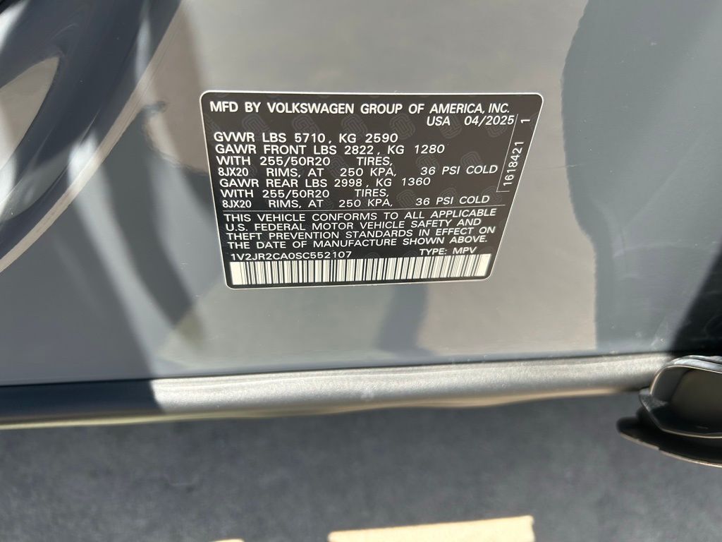 2025 Volkswagen Atlas 2.0T SE w/Technology Tampa FL