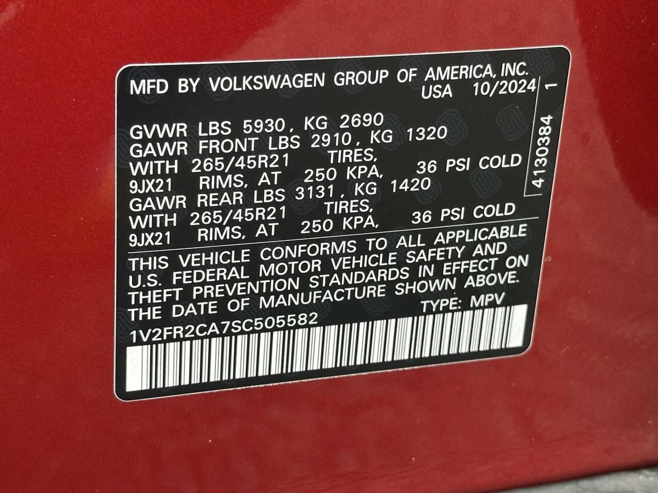 2025 Volkswagen Atlas 2.0T SEL Premium R-Line Woodbridge VA