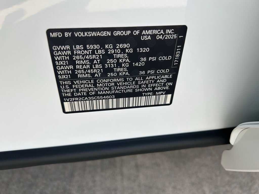2025 Volkswagen Atlas 2.0T SEL Premium R-Line Tampa FL