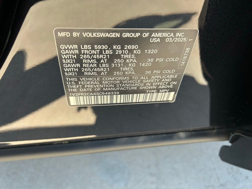 2025 Volkswagen Atlas 2.0T SEL Premium R-Line Tampa FL