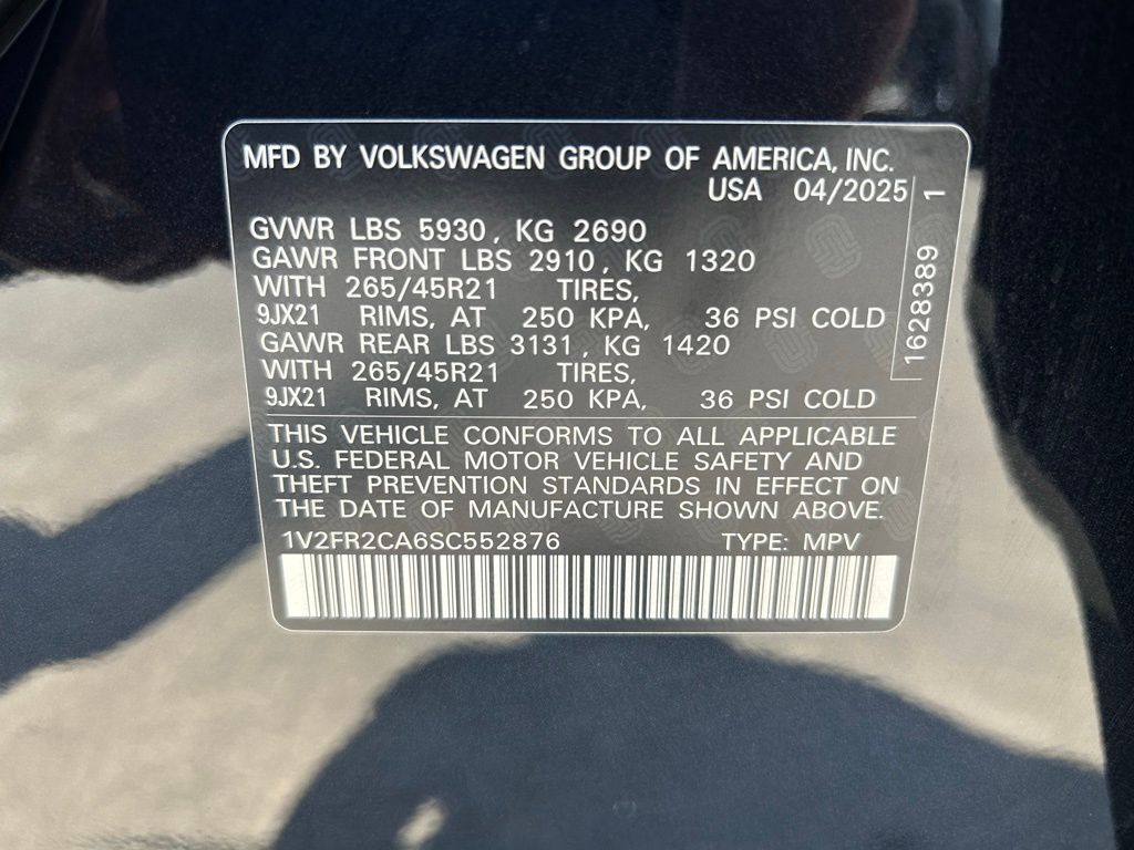 2025 Volkswagen Atlas 2.0T SEL Premium R-Line Tampa FL