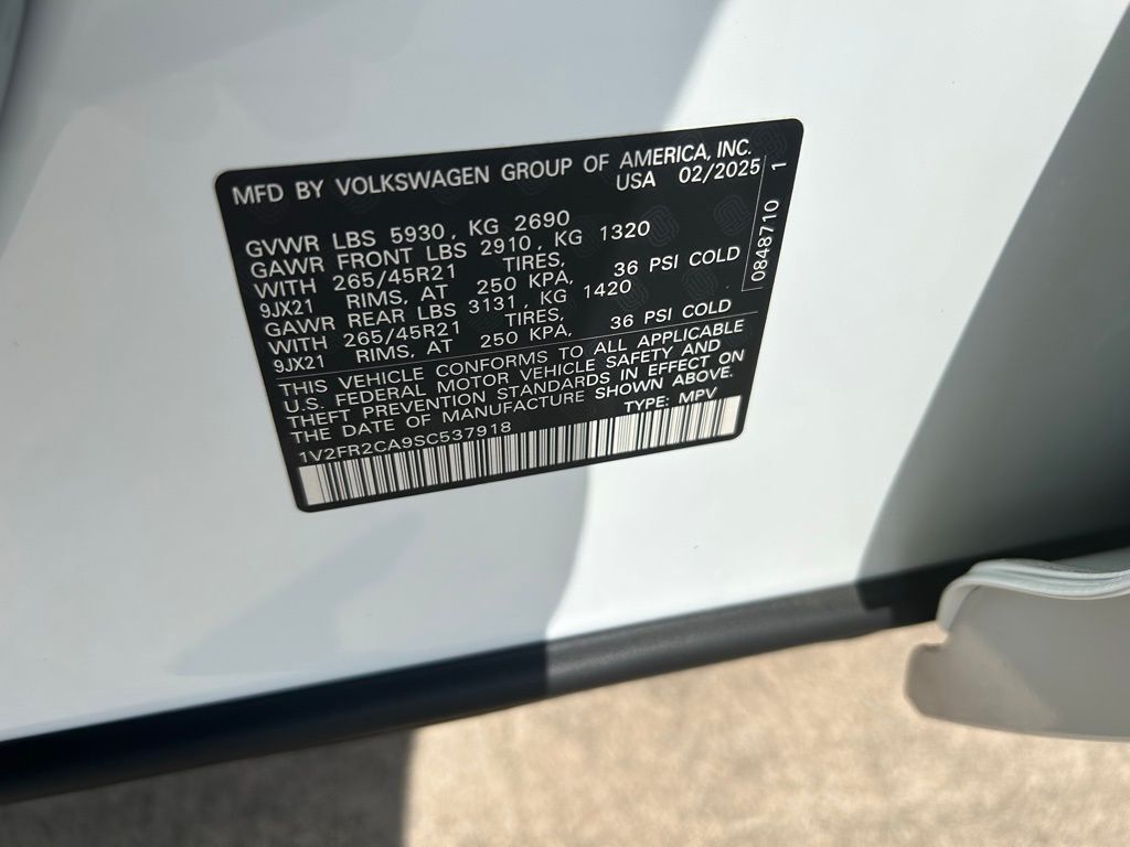 2025 Volkswagen Atlas 2.0T SEL Premium R-Line Tampa FL