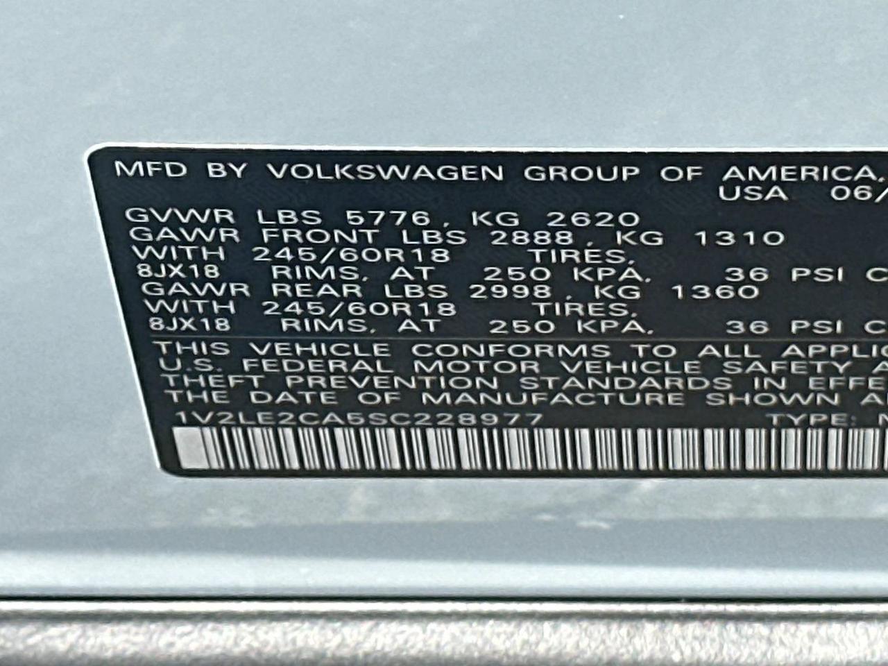 2025 Volkswagen Atlas Cross Sport 2.0T SE Woodbridge VA