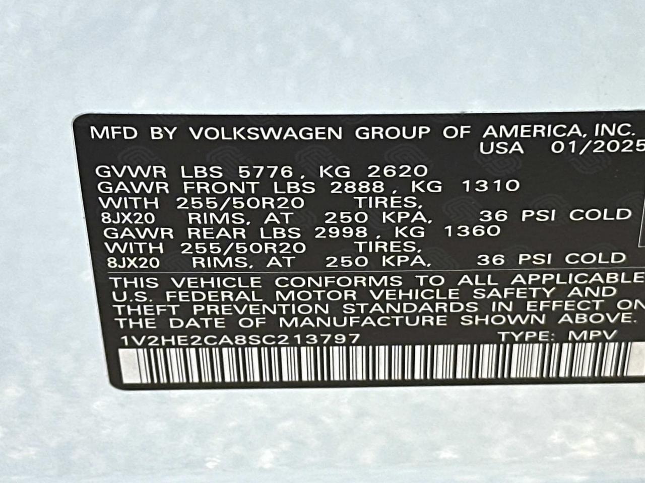 2025 Volkswagen Atlas Cross Sport 2.0T SE w/Technology Woodbridge VA