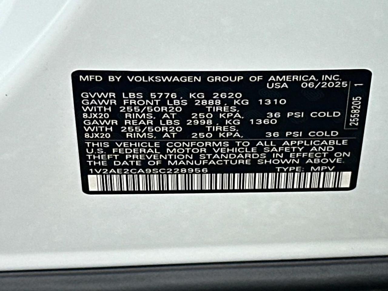 2025 Volkswagen Atlas Cross Sport 2.0T SEL R-Line Woodbridge VA