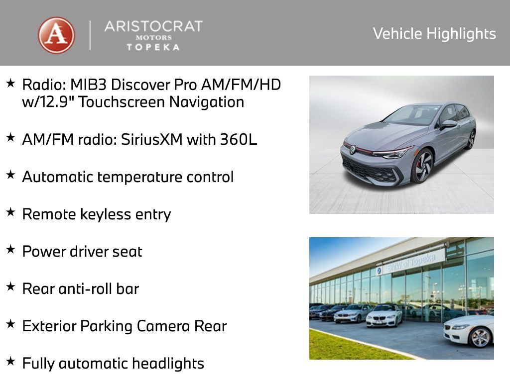 2025 Volkswagen Golf GTI 2.0T S San Clemente CA
