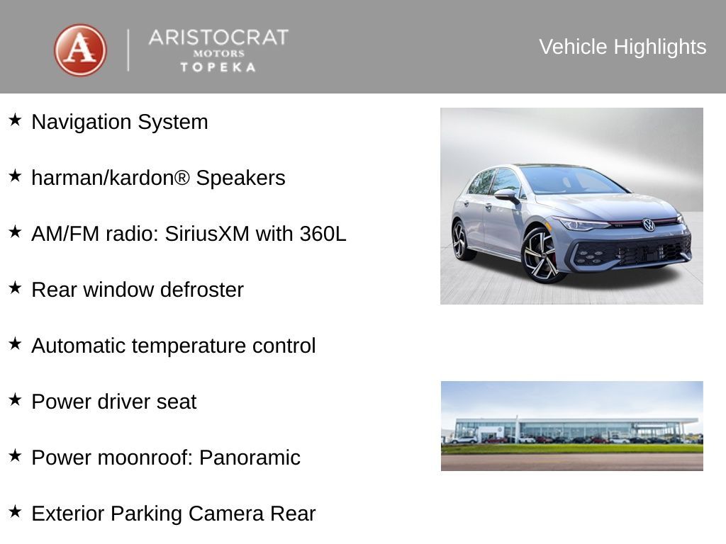 2025 Volkswagen Golf GTI 2.0T SE