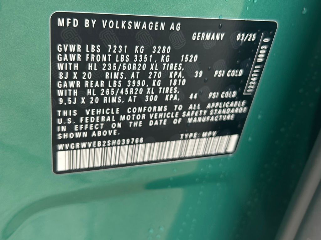 2025 Volkswagen ID. Buzz Tampa FL