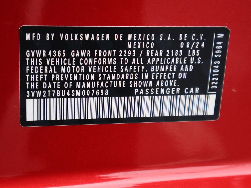 2025 Volkswagen Jetta GLI 2.0T Autobahn