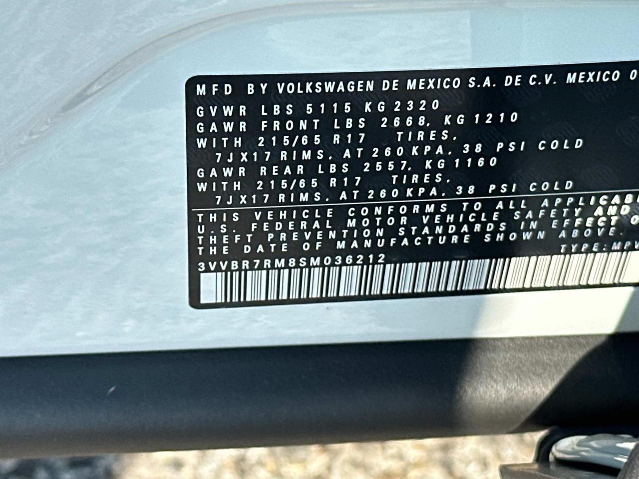 2025 Volkswagen Tiguan 2.0T S Woodbridge VA