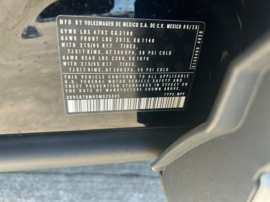 2025 Volkswagen Tiguan 2.0T S Tampa FL