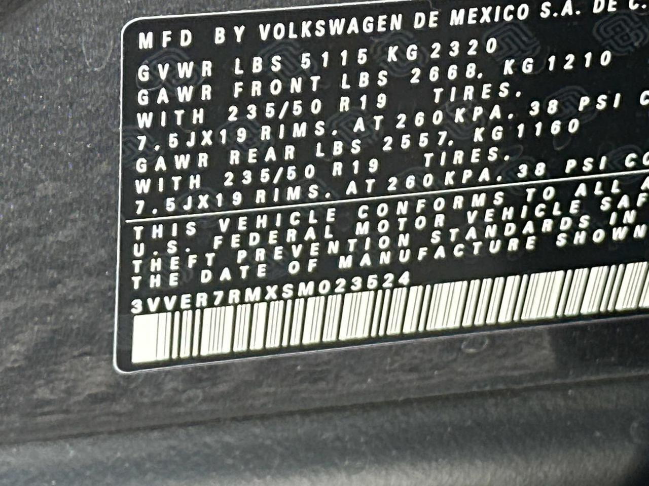 2025 Volkswagen Tiguan 2.0T SE Woodbridge VA