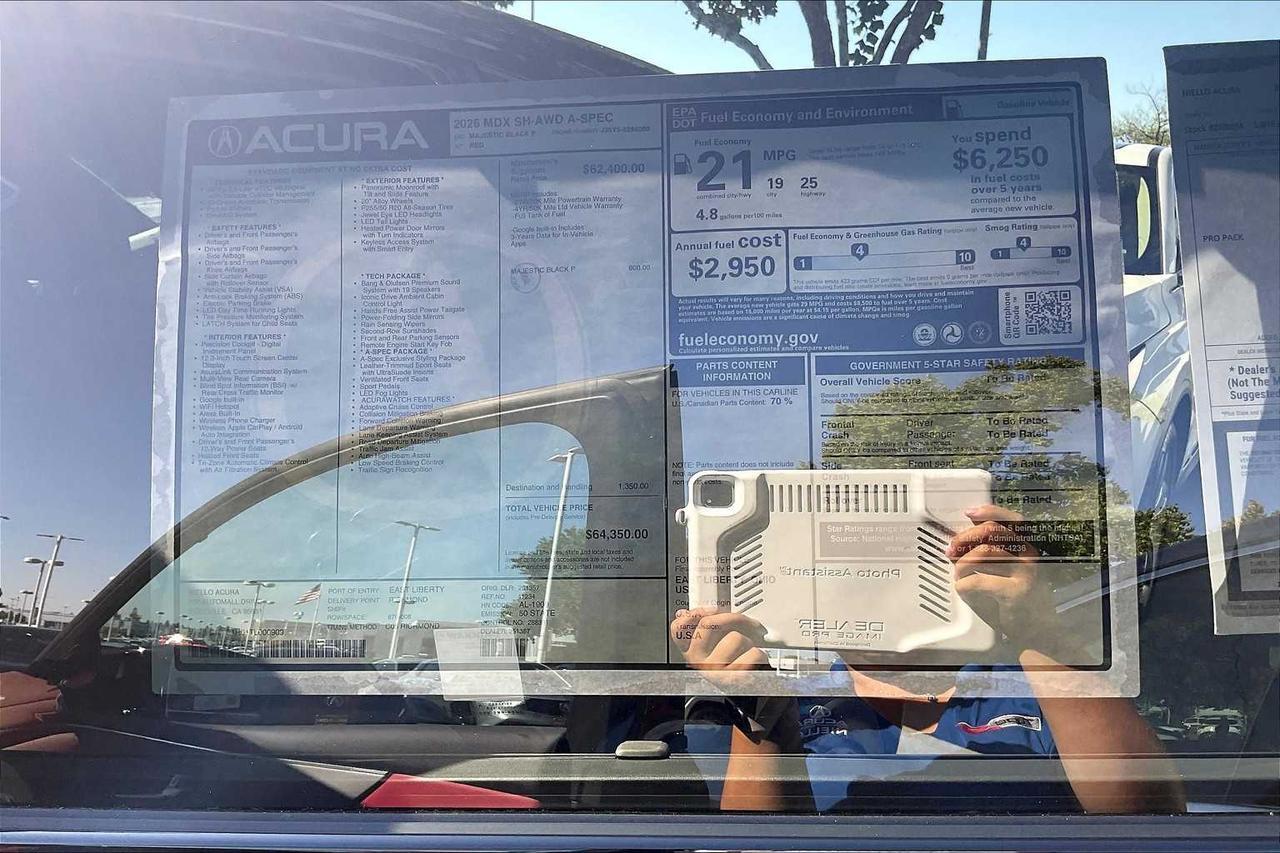 2026 Acura MDX w/A-Spec Package Roseville CA