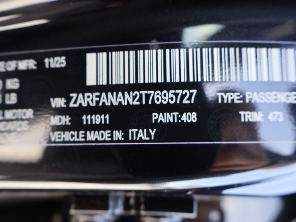 2026 Alfa Romeo Giulia Base San Clemente CA