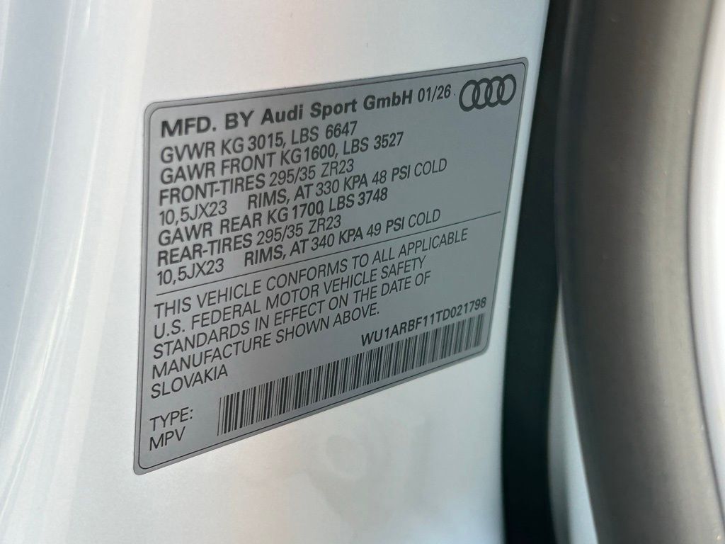 2026 Audi RS Q8 performance 4.0T Lakeland FL