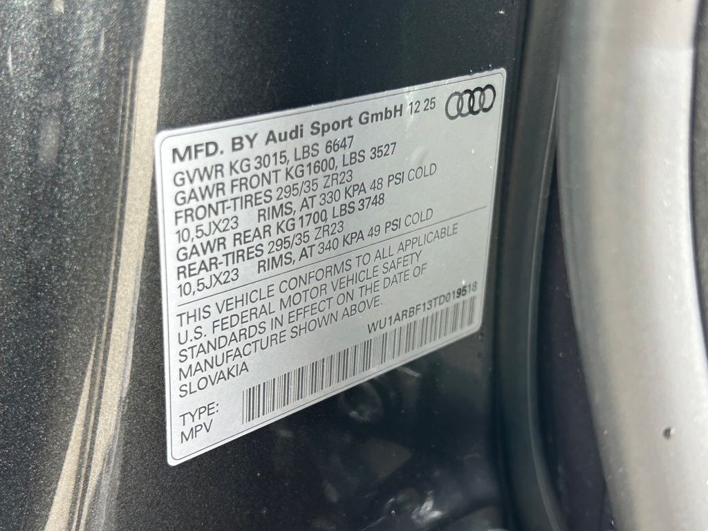 2026 Audi RS Q8 performance 4.0T Lakeland FL