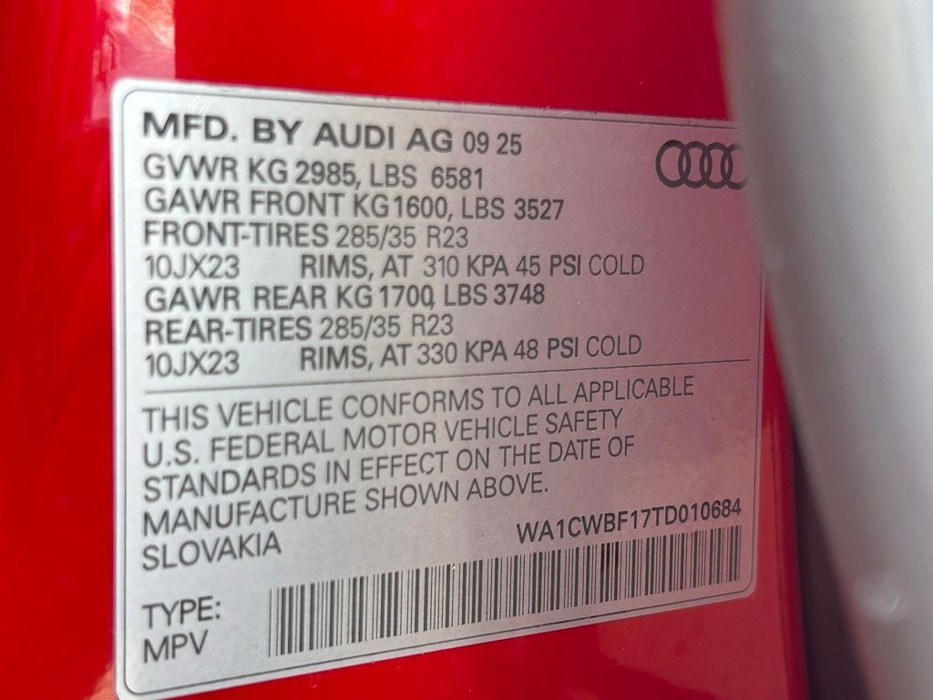 2026 Audi SQ8 4.0T Prestige Lakeland FL