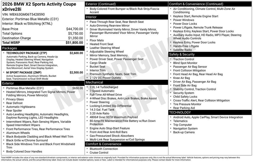 2026 BMW X2 xDrive28i San Clemente CA