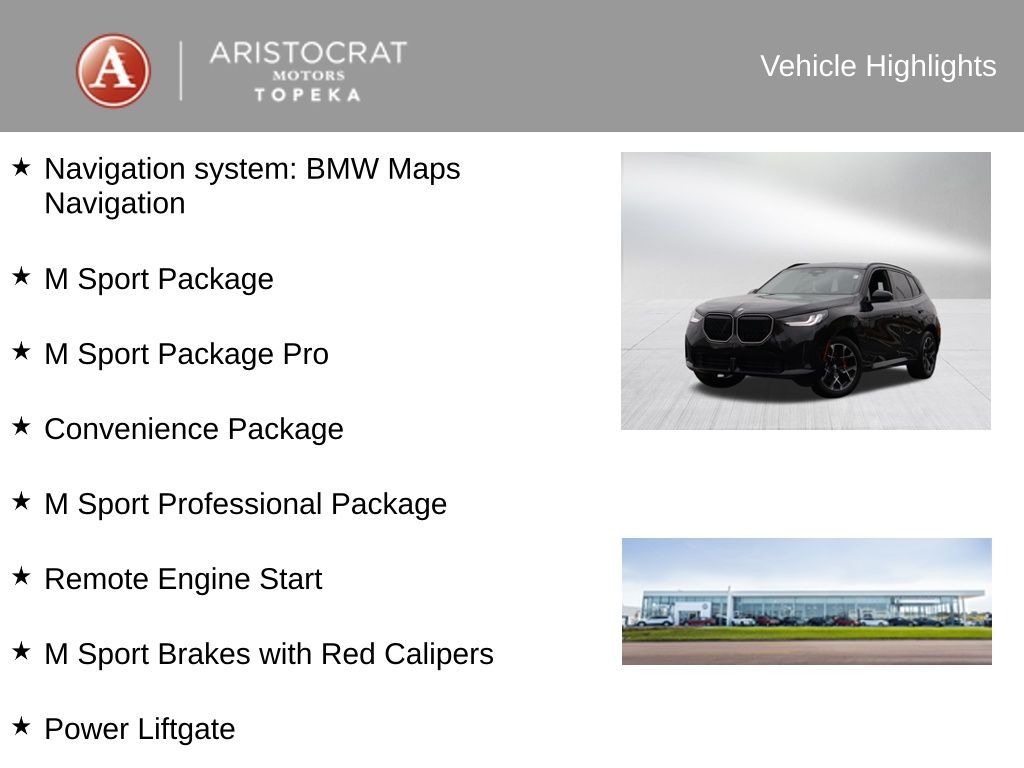 2026 BMW X3 30 xDrive