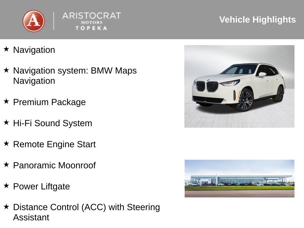2026 BMW X3 30 xDrive San Clemente CA