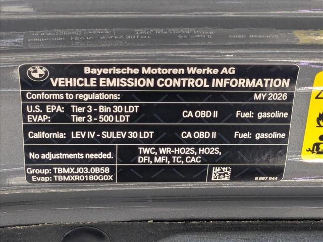 2026 BMW X5 xDrive40i Roseville CA