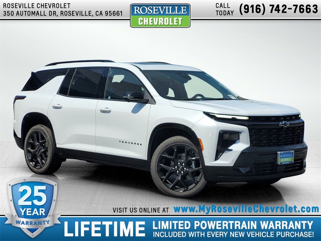 2026 Chevrolet Traverse RS Roseville CA