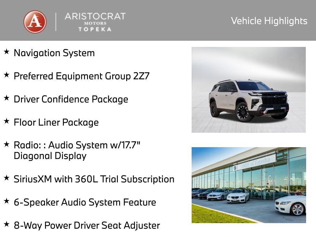2026 Chevrolet Traverse Z71 San Clemente CA