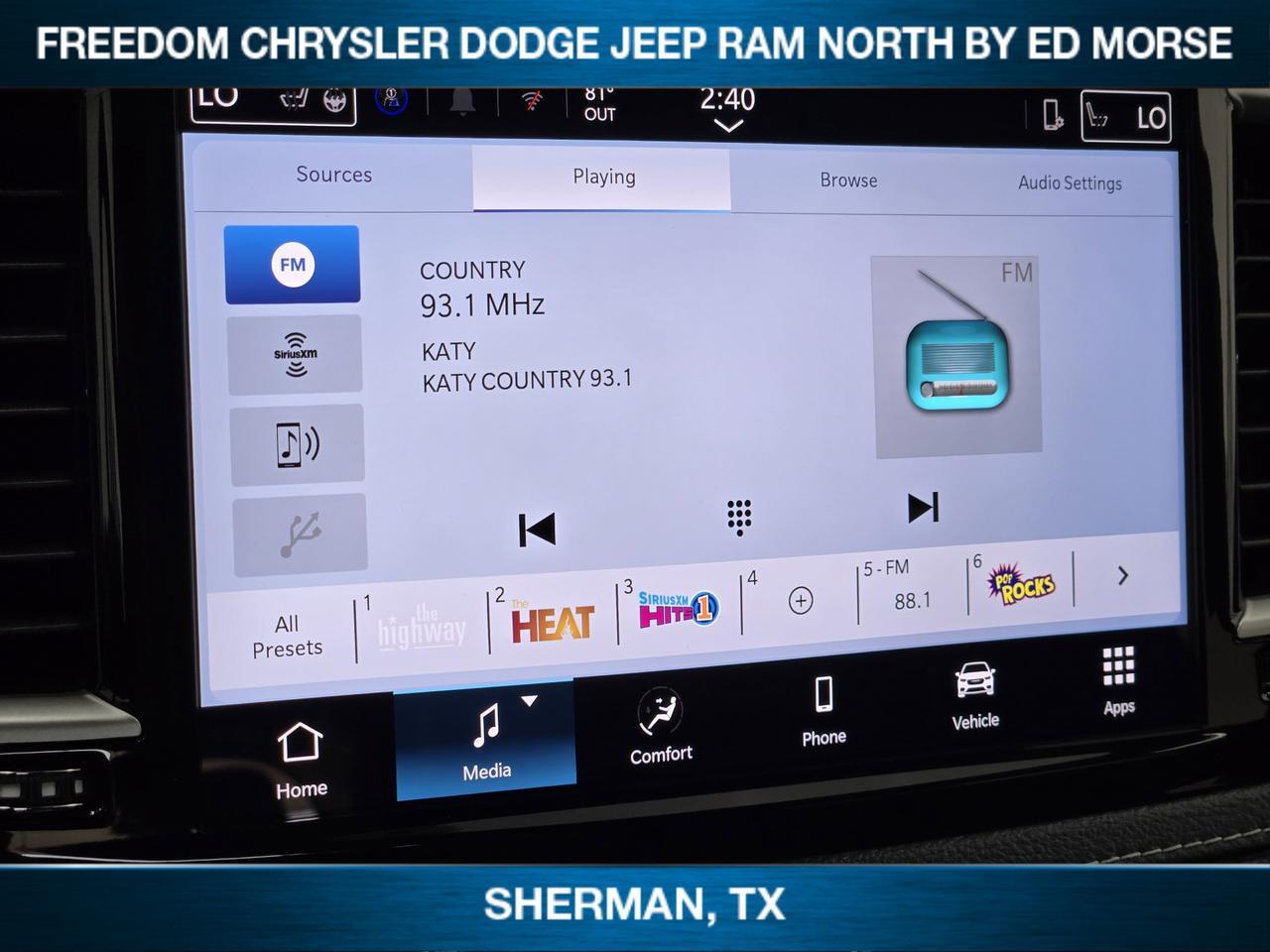 2026 Chrysler Pacifica Select Sherman TX