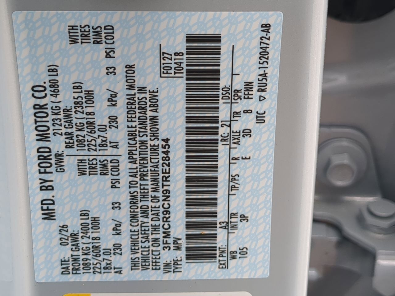 2026 Ford Bronco Sport Outer Banks Appleton WI