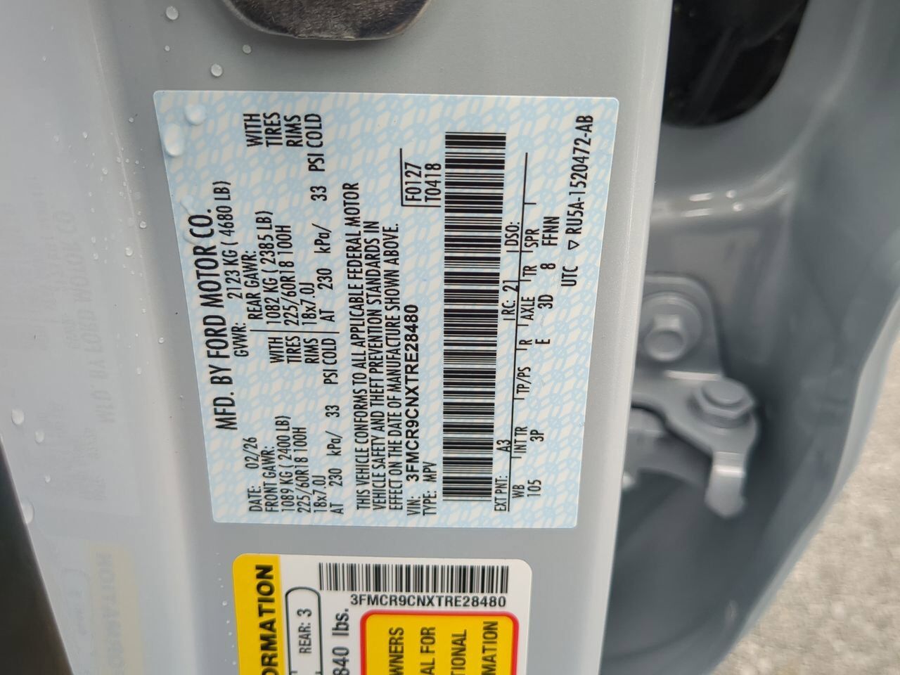 2026 Ford Bronco Sport Sport Appleton WI