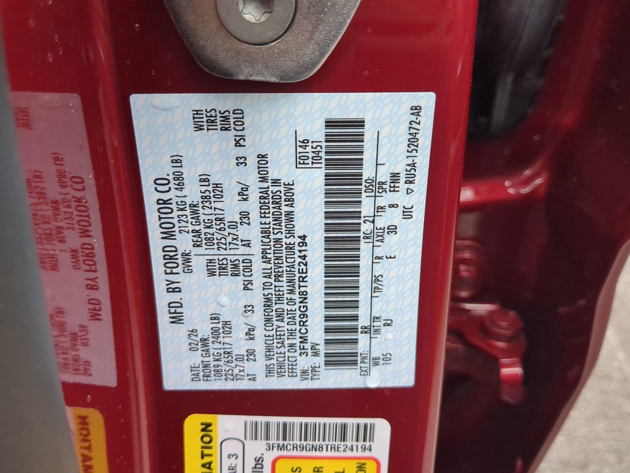 2026 Ford Bronco Sport Sport Appleton WI