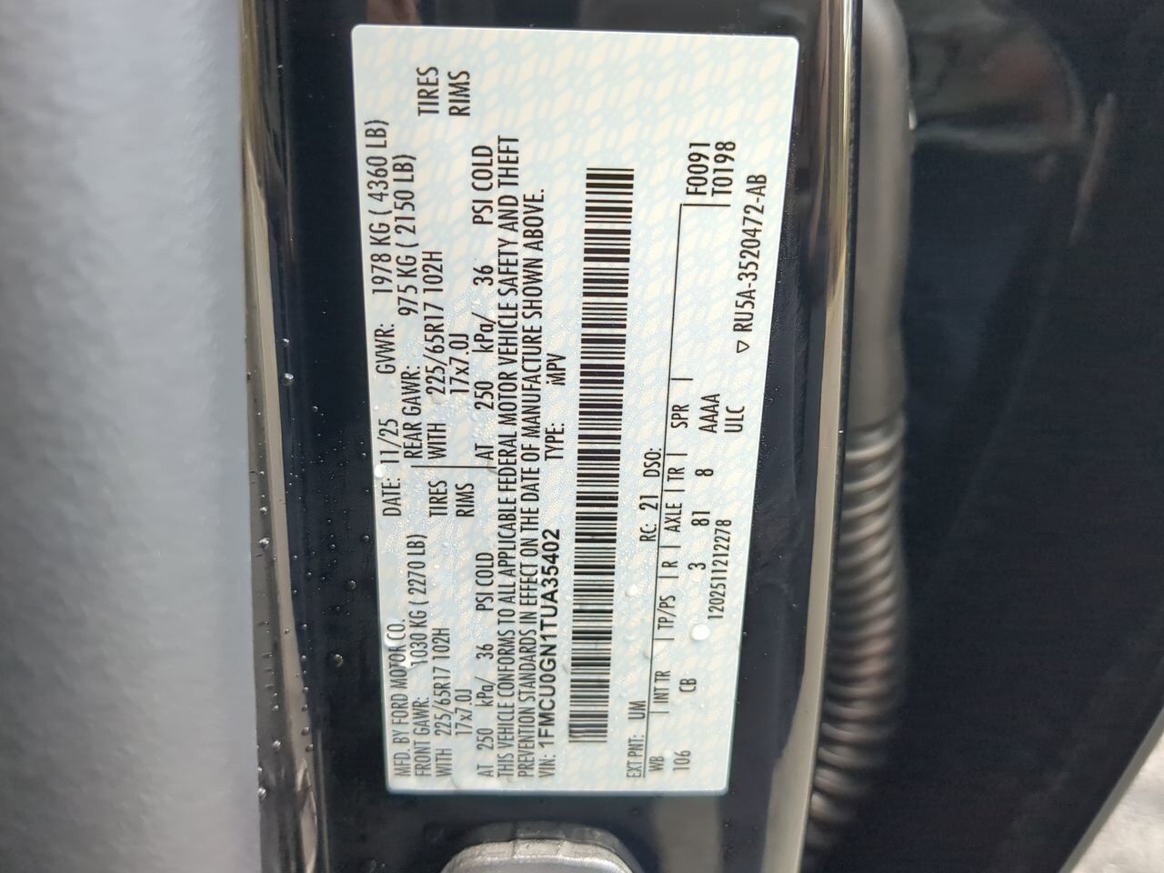 2026 Ford Escape Active 1.5L Appleton WI