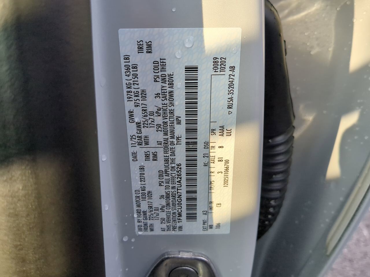 2026 Ford Escape Active 1.5L Appleton WI