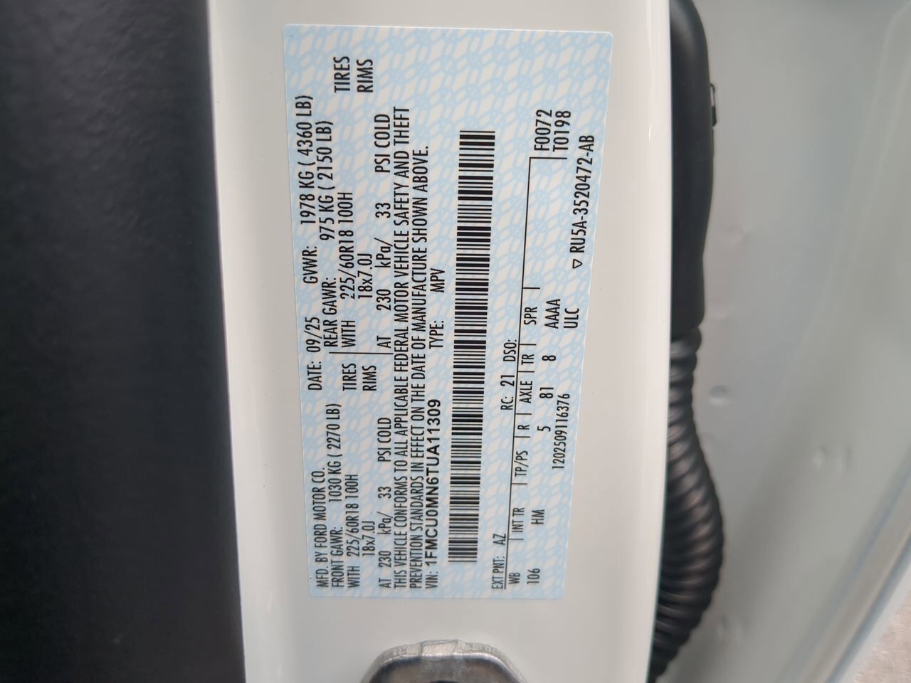 2026 Ford Escape ST-Line 1.5L Appleton WI