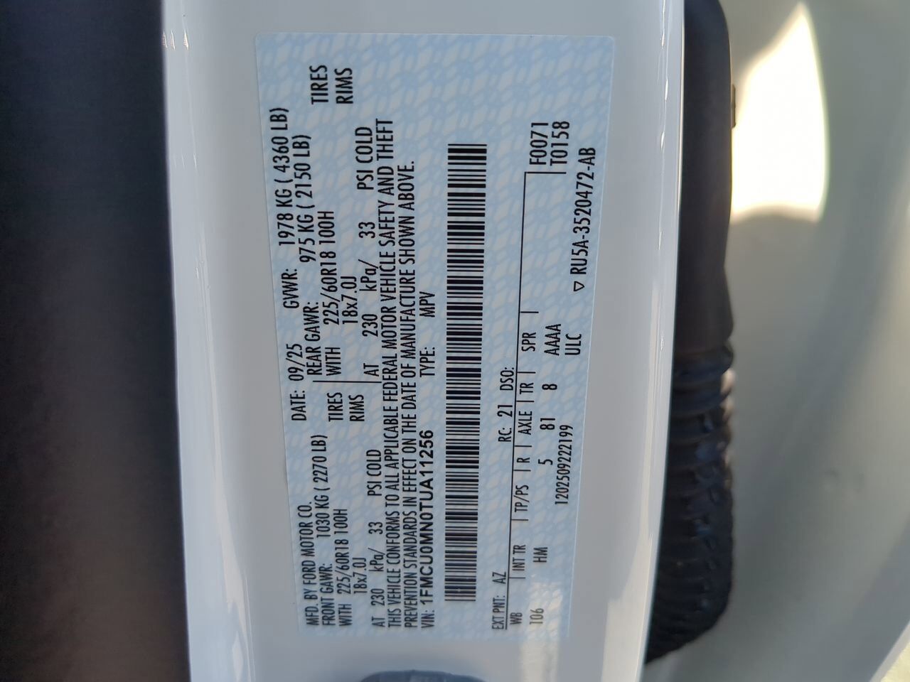 2026 Ford Escape ST-Line Appleton WI