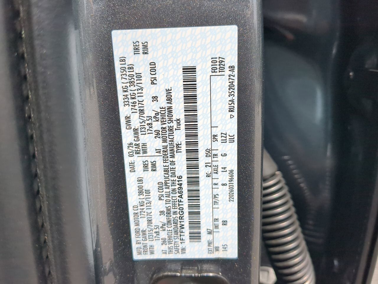2026 Ford F-150 Raptor Appleton WI