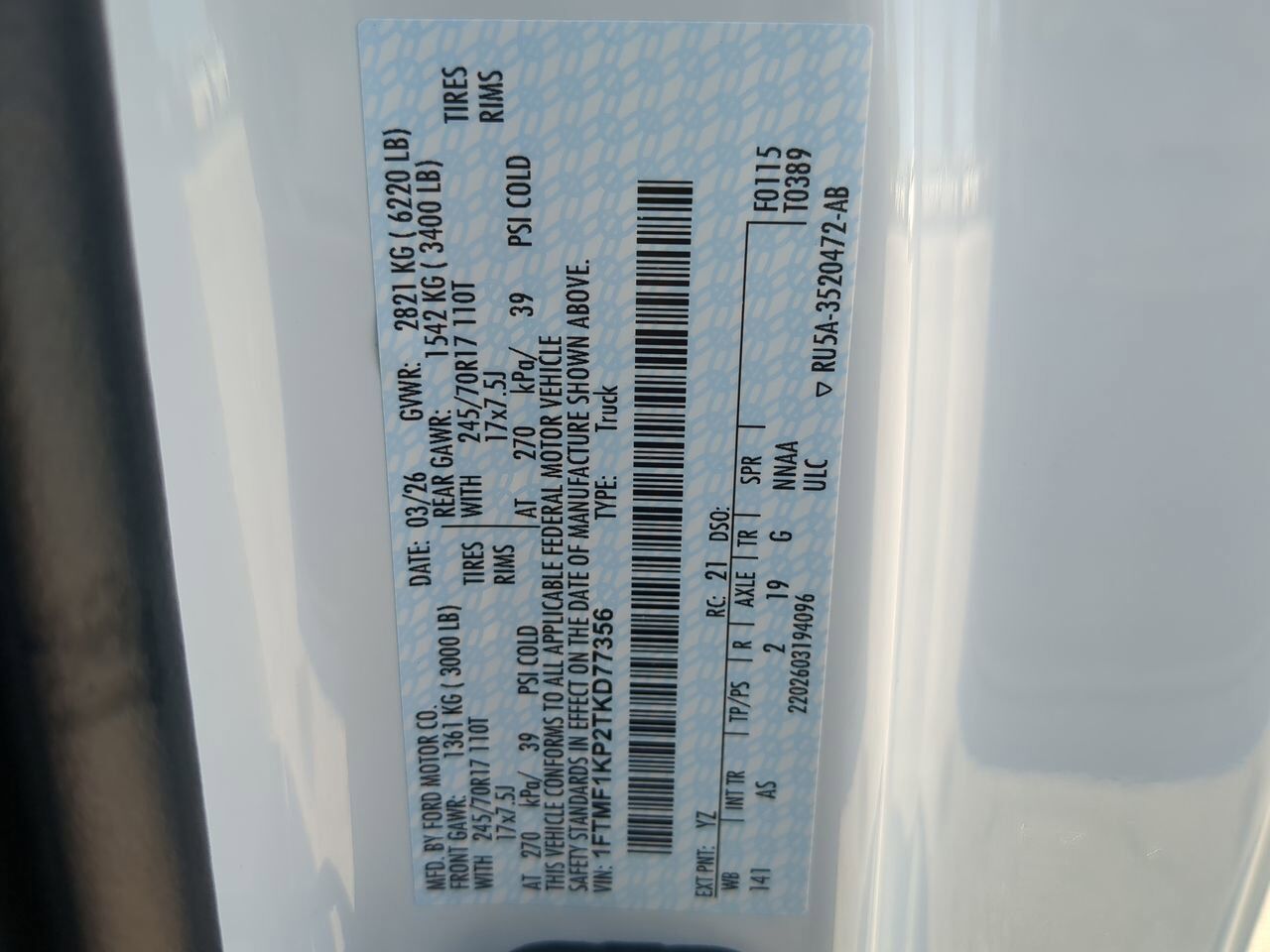 2026 Ford F-150 XL Appleton WI