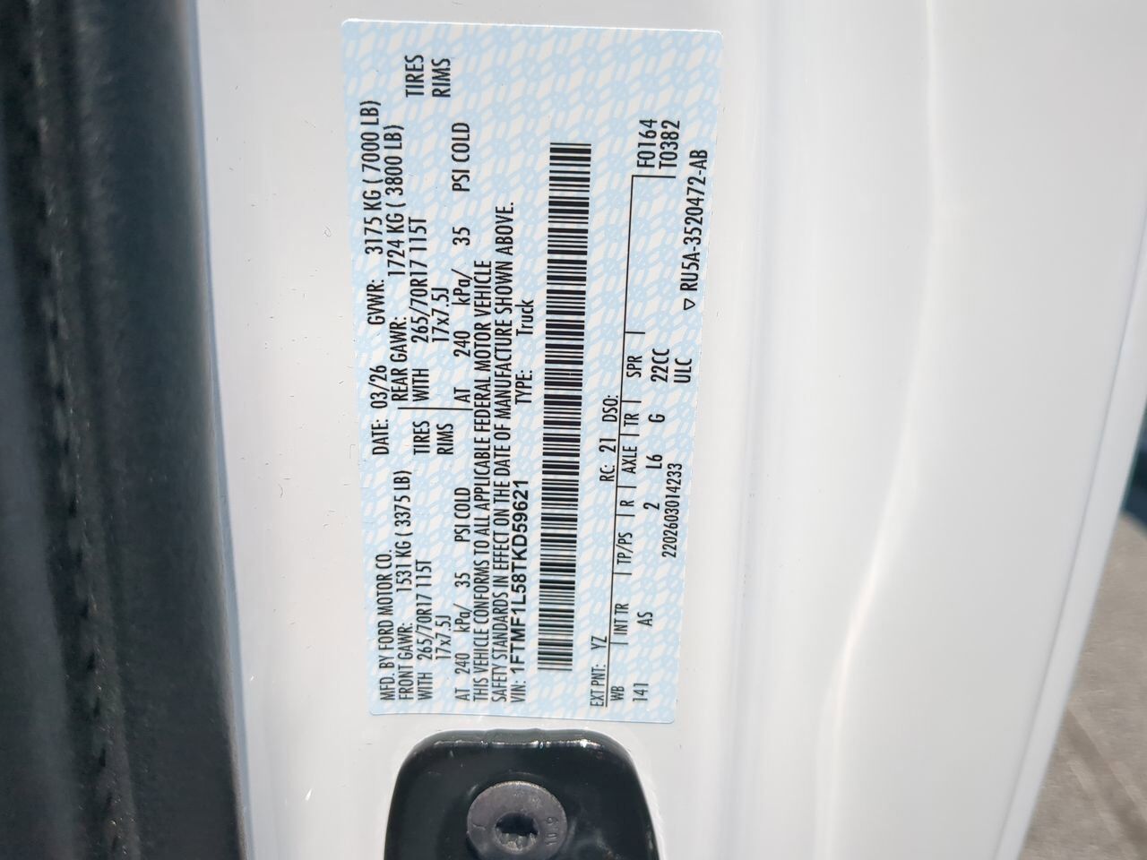 2026 Ford F-150 XL Appleton WI