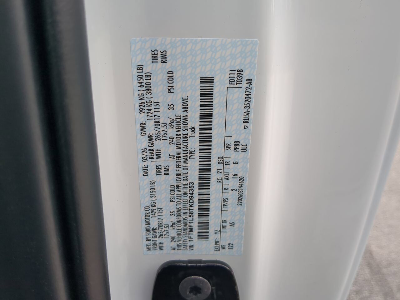 2026 Ford F-150 XL Appleton WI