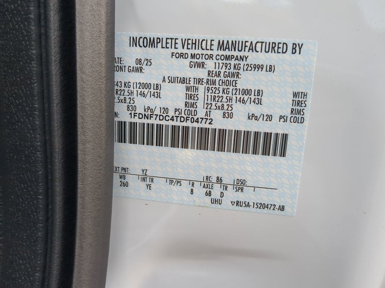 2026 Ford F-750 Box Truck Appleton WI