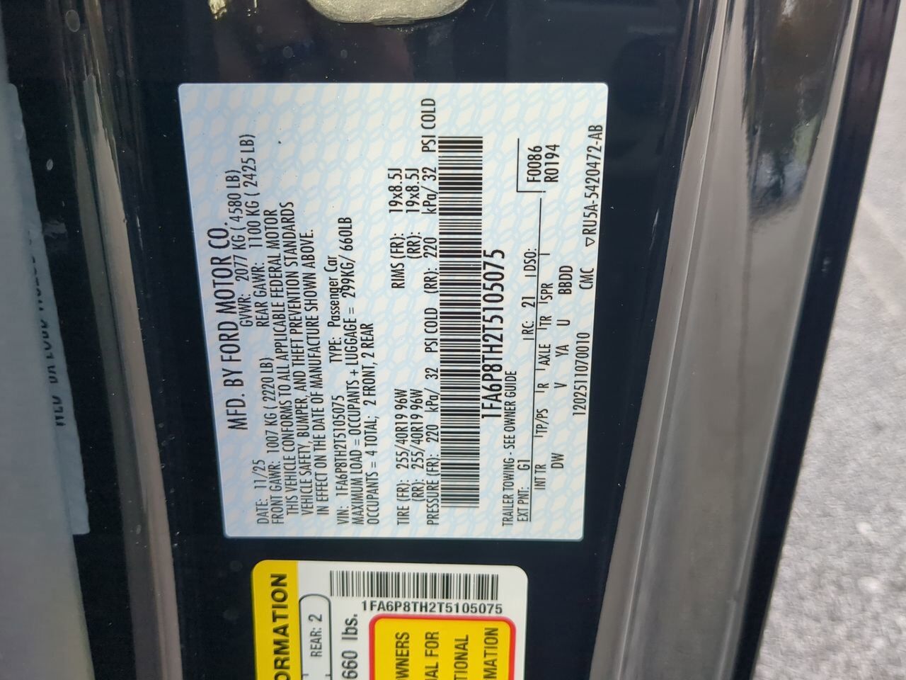 2026 Ford Mustang EcoBoost Appleton WI