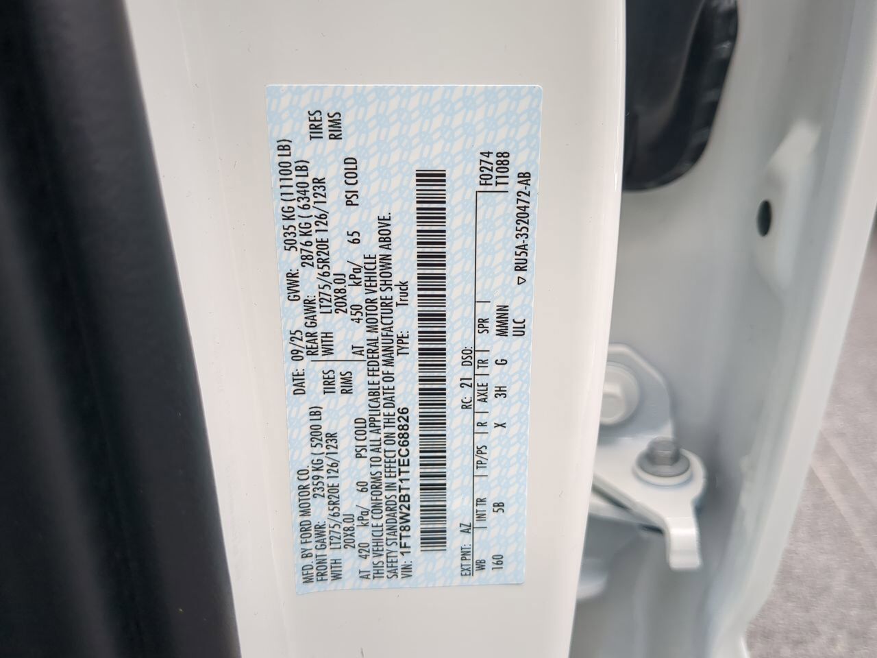 2026 Ford Super Duty F-250 SRW LARIAT Appleton WI