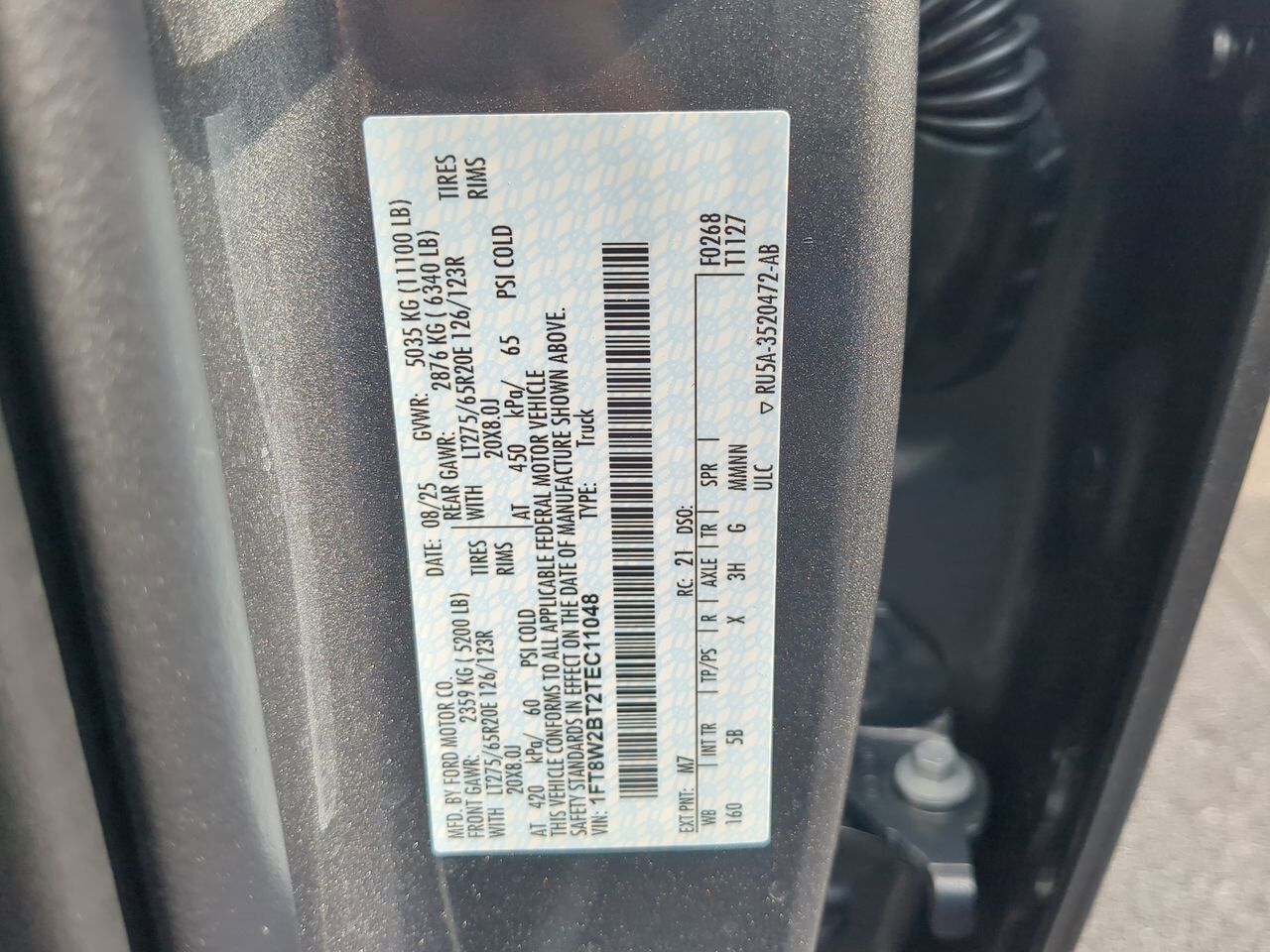 2026 Ford Super Duty F-250 SRW LARIAT Appleton WI